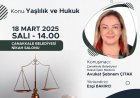 Yaşlılık ve Hukuk Semineri (18 MART 2025)